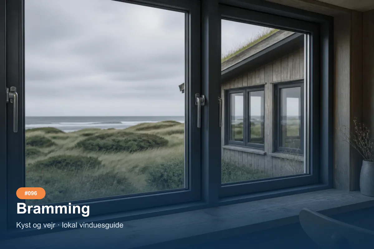 Vejrbestandige vinduer som inspiration til et vinduesprojekt i Bramming