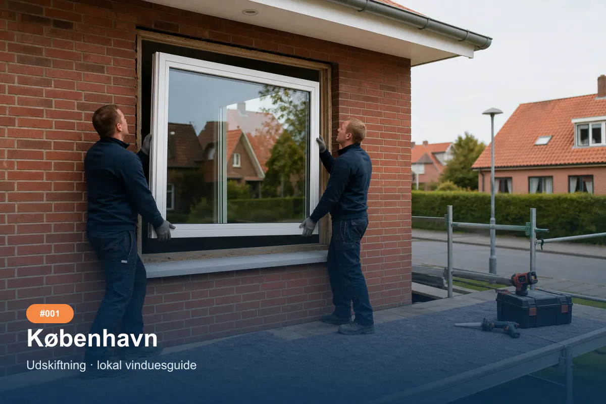 Udskiftning af vinduer som inspiration til et vinduesprojekt i København