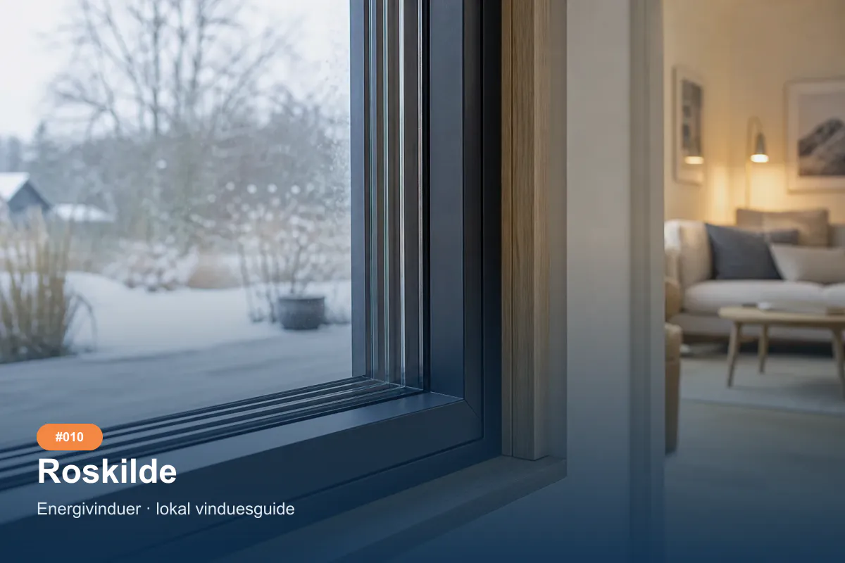 Energivinduer som inspiration til et vinduesprojekt i Roskilde